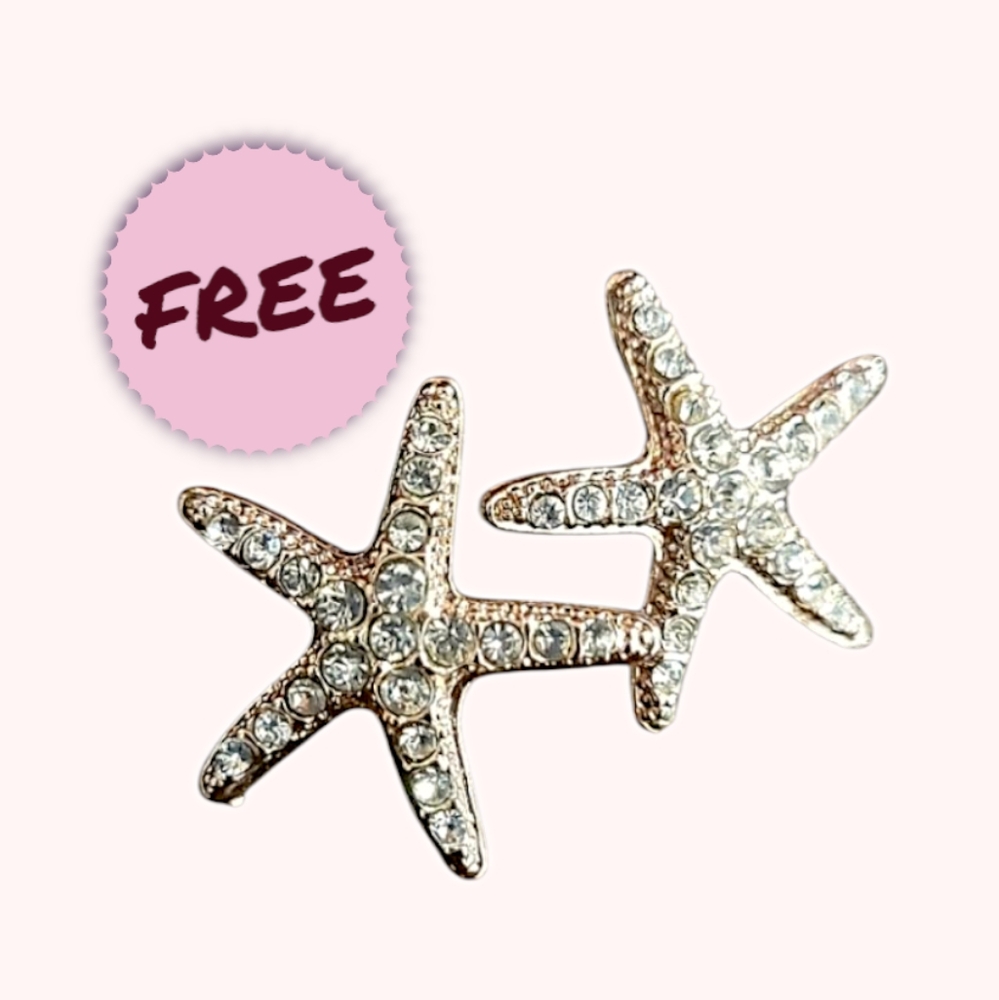 💕 FREE ADD-ON | Starfish Earrings